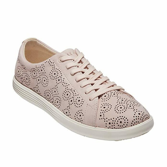 Cole Haan Shoes - Women’s COLE HAAN Grand OS perforated pink blush leather sneakers-Size 10